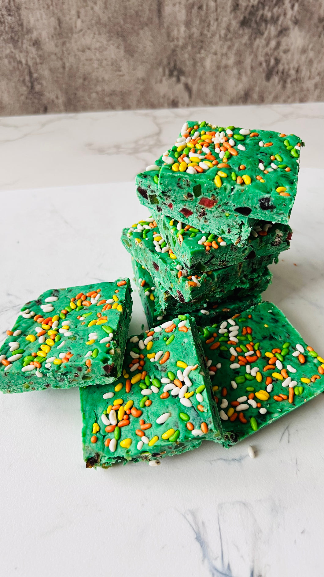 Eggless Banarasi Paan fudge